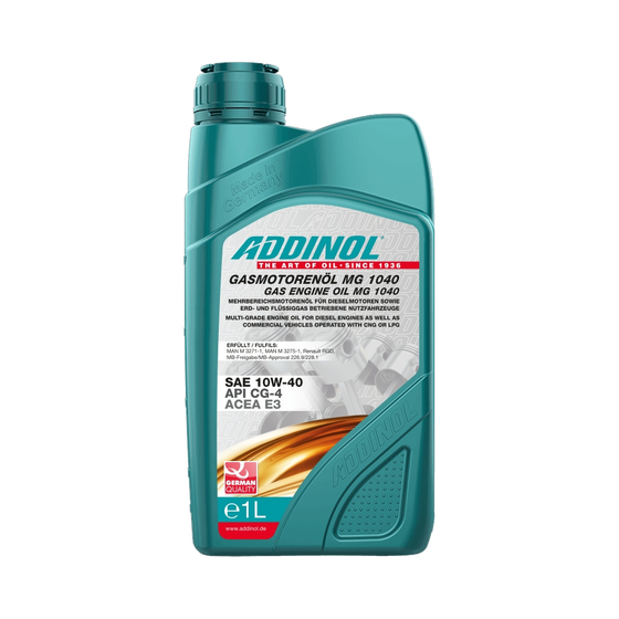 Addinol Gasmotorenol MG 1040 1 л