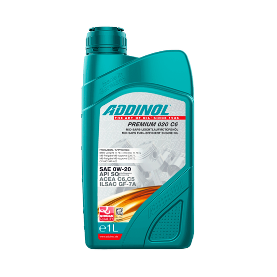 Addinol Premium 020 C6 (0W20) 20 л