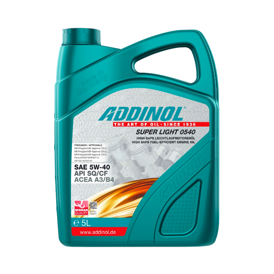 Addinol Super Light 0540 (5W40) 5 л